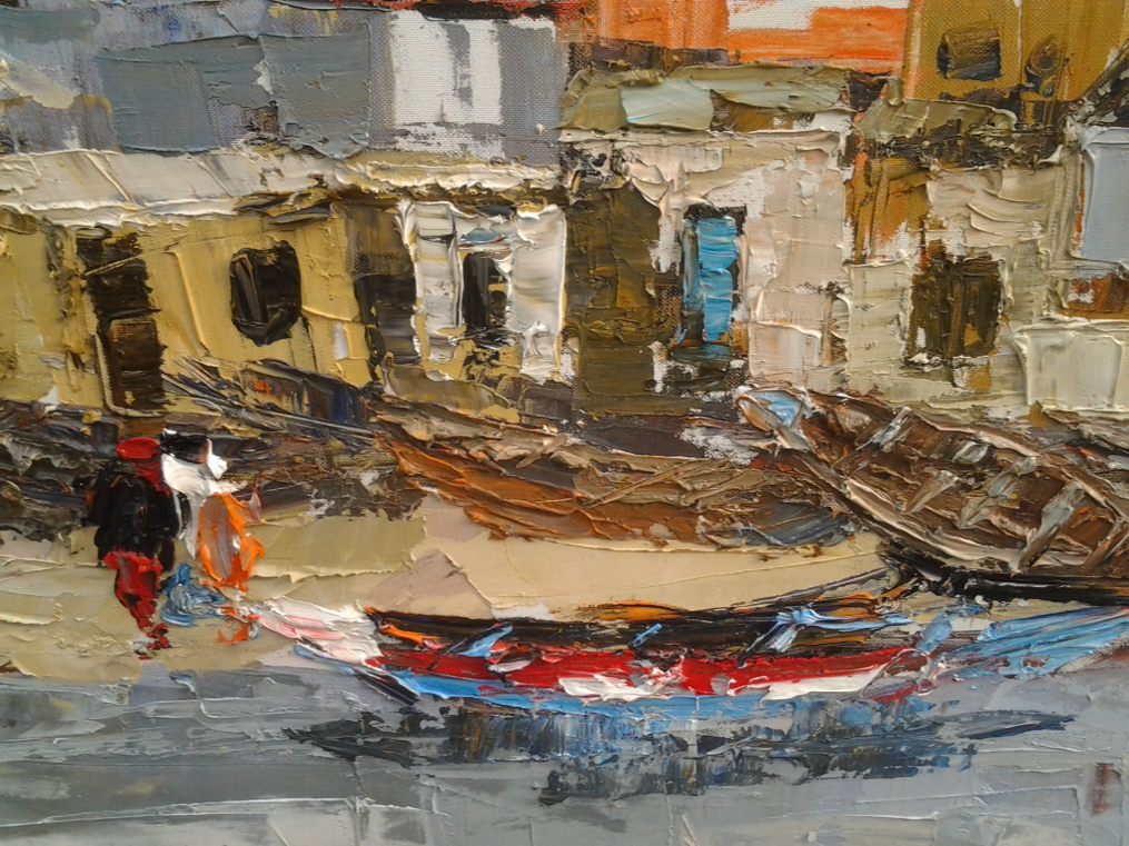 waterfront 2 oil on canvas 2013 30×80cm